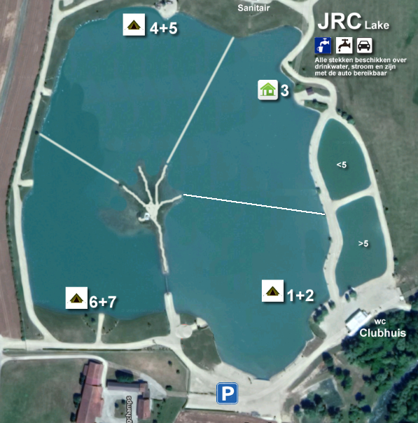 JRC-lake, Fishing Resort Du Der