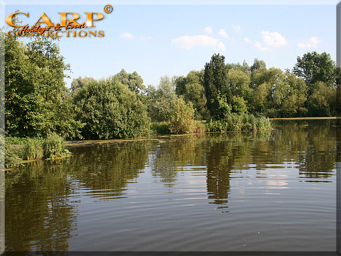 Domaine des Iles: Stek 13 met 1 visser en evt. 1 gratis niet vissende gast