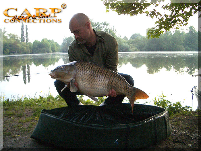 Domaine des Iles: Stek17, 1 visser met evt. 1 niet vissende gratis gast