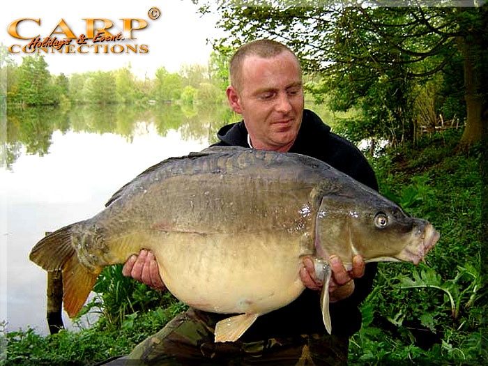 Domaine des Iles: Stek18, 1 visser met evt. 1 niet vissende gratis gast