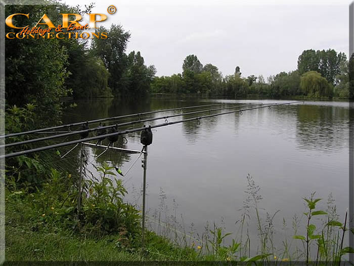 Domaine des Iles: Stek22, 1 visser met evt. 1 niet vissende gratis gast